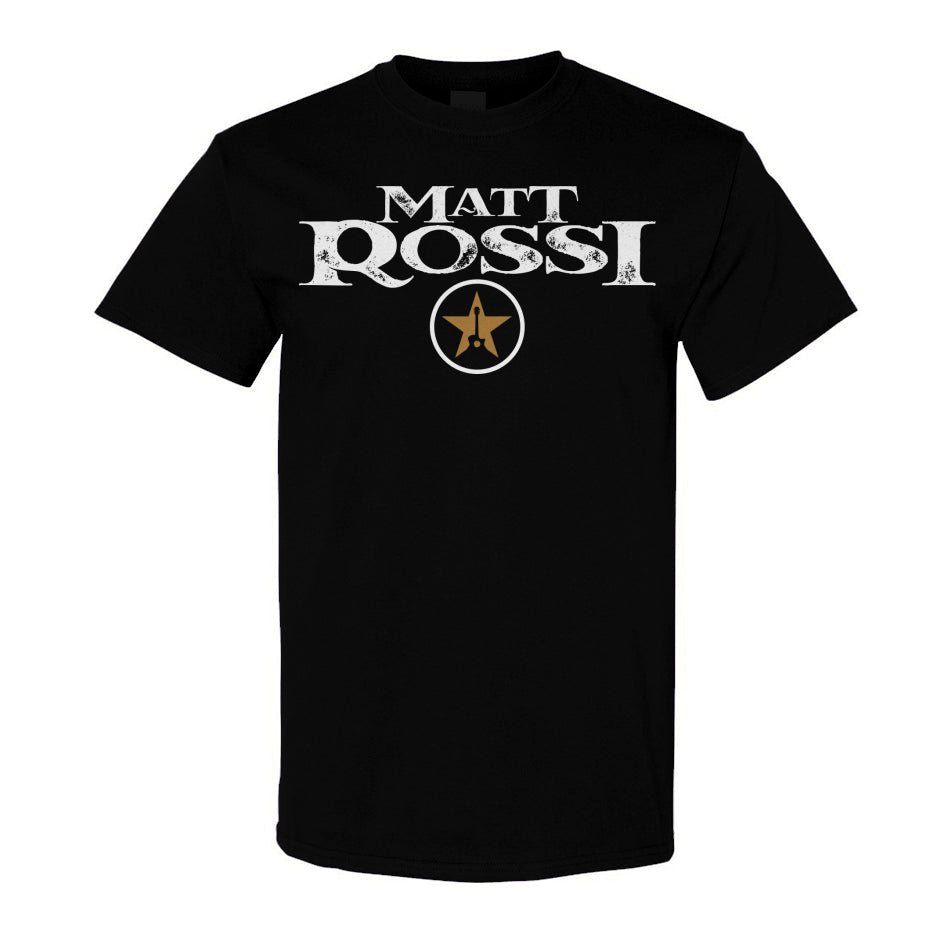 Matt Rossi Gildan Cotton T Shirt - Black