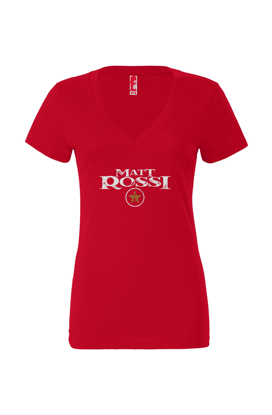 Women’s Jersey Deep V-Neck Tee