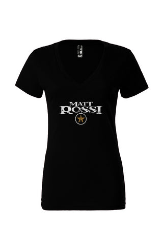 Women’s Jersey Deep V-Neck Tee